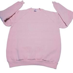Vintage 90’s Jerzees Women’s Pink Sweatshirt Size Large 42-44 USA